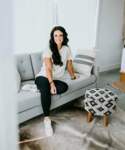 Pandit Traveler Distressed T-Shirt By Chelsea DeBoer Lily & Lottie