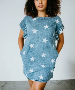 Blue Buttercup Dresses Among The Stars Dress