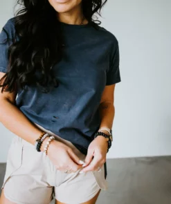 Pandit Traveler Distressed T-Shirt By Chelsea DeBoer Lily & Lottie