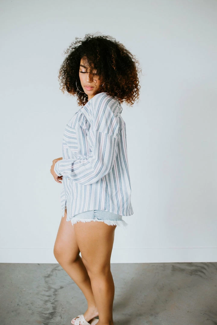 Doe & Rae Stevie Button Down Shirt Tops 4 Doe & Rae Stevie Button Down Shirt Tops