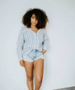 Doe & Rae Stevie Button Down Shirt Tops 10 Doe & Rae Stevie Button Down Shirt Tops