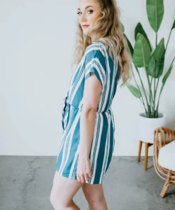 Main Strip Tongue Tied Romper 9 Main Strip Tongue Tied Romper