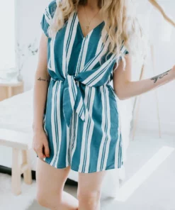 Main Strip Tongue Tied Romper 11 Main Strip Tongue Tied Romper