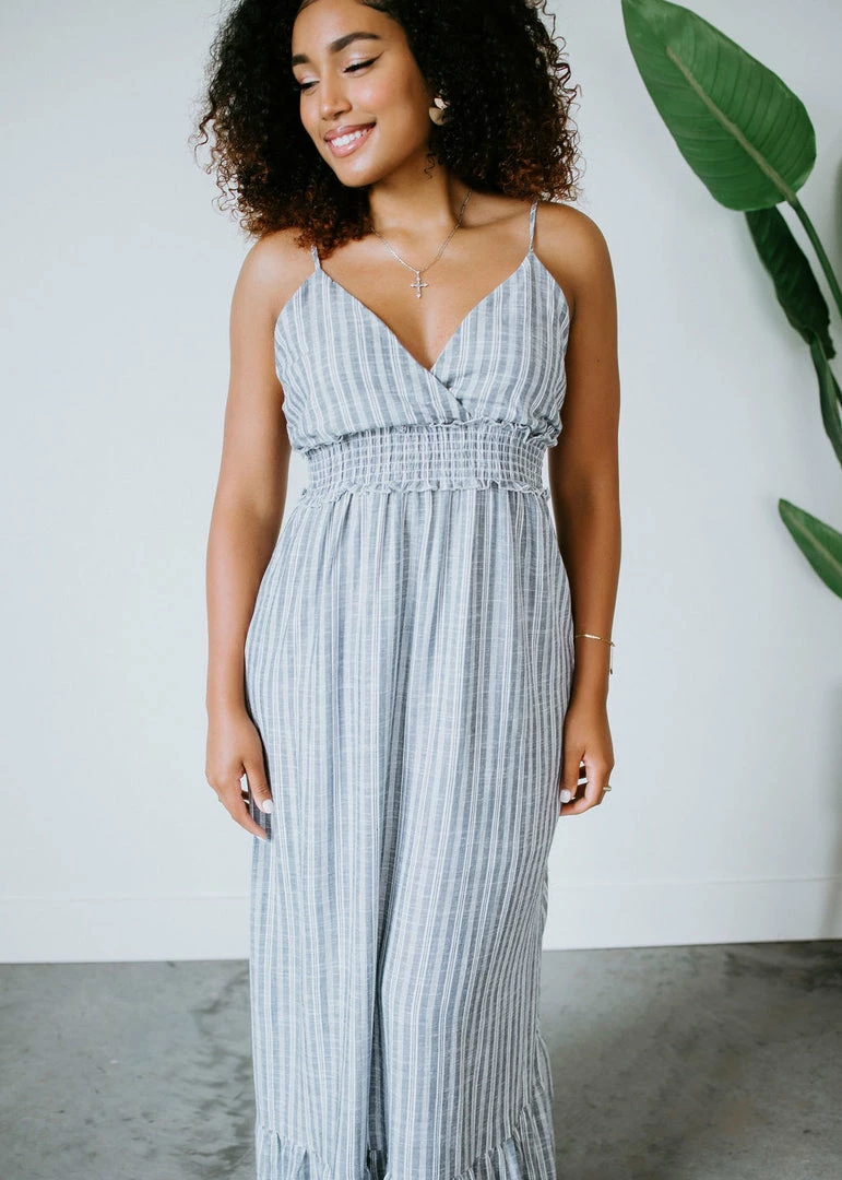 Peach Love Don't Worry Striped Maxi Dress Dresses 4 Peach Love Don't Worry Striped Maxi Dress Dresses