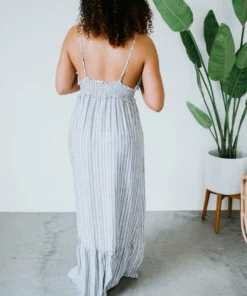 Peach Love Don't Worry Striped Maxi Dress Dresses 10 Peach Love Don't Worry Striped Maxi Dress Dresses