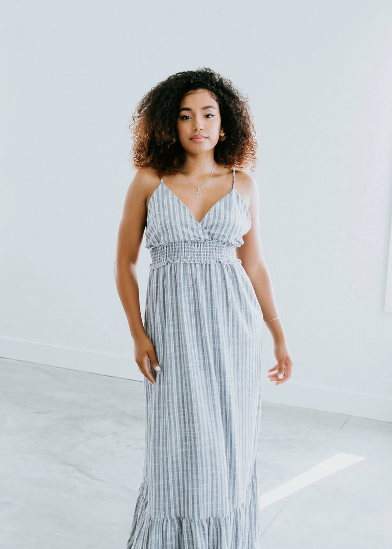 Peach Love Don't Worry Striped Maxi Dress Dresses 7 Peach Love Don't Worry Striped Maxi Dress Dresses