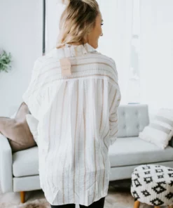 Style Rack Tops Diandra Striped Button Up Top 9 Style Rack Tops Diandra Striped Button Up Top