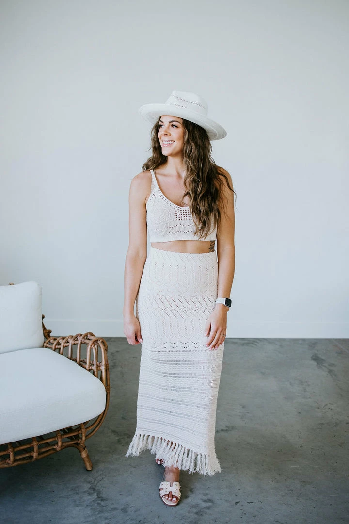 Lush Clothing Bottoms Cynthia Crochet Maxi Skirt 4 Lush Clothing Bottoms Cynthia Crochet Maxi Skirt