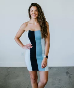 Peach Love Dime Piece Denim Dress