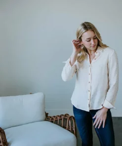 Mystree, Inc. Good As Gold Button Up Top 10 Mystree, Inc. Good As Gold Button Up Top