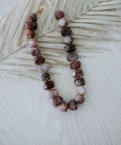 Beljoy Kora Stone Necklace Laurie's Sunday Try On