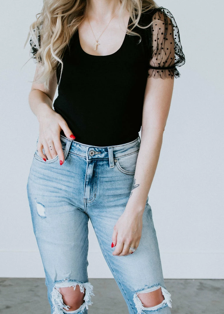 Wasabi + Mint Puff Luck Top Tops 5 Wasabi + Mint Puff Luck Top Tops