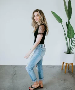 Wasabi + Mint Puff Luck Top Tops 12 Wasabi + Mint Puff Luck Top Tops