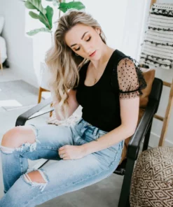 Wasabi + Mint Puff Luck Top Tops 15 Wasabi + Mint Puff Luck Top Tops