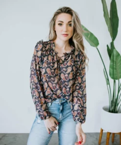Mystree, Inc. Isla Peasant Blouse