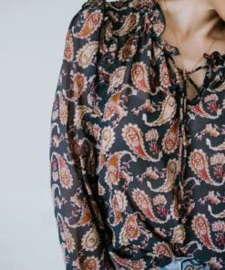 Mystree, Inc. Isla Peasant Blouse