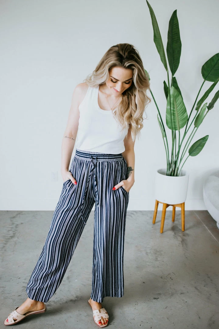 Doe & Rae Bottoms Krissy Wide Leg Pant 4 Doe & Rae Bottoms Krissy Wide Leg Pant