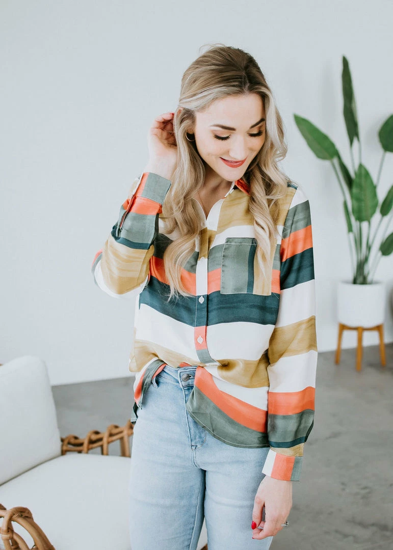 Mystree, Inc. Seize The Day Satin Top Tops 7 Mystree, Inc. Seize The Day Satin Top Tops