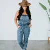 Bluivy Going Places Denim Jumpsuit