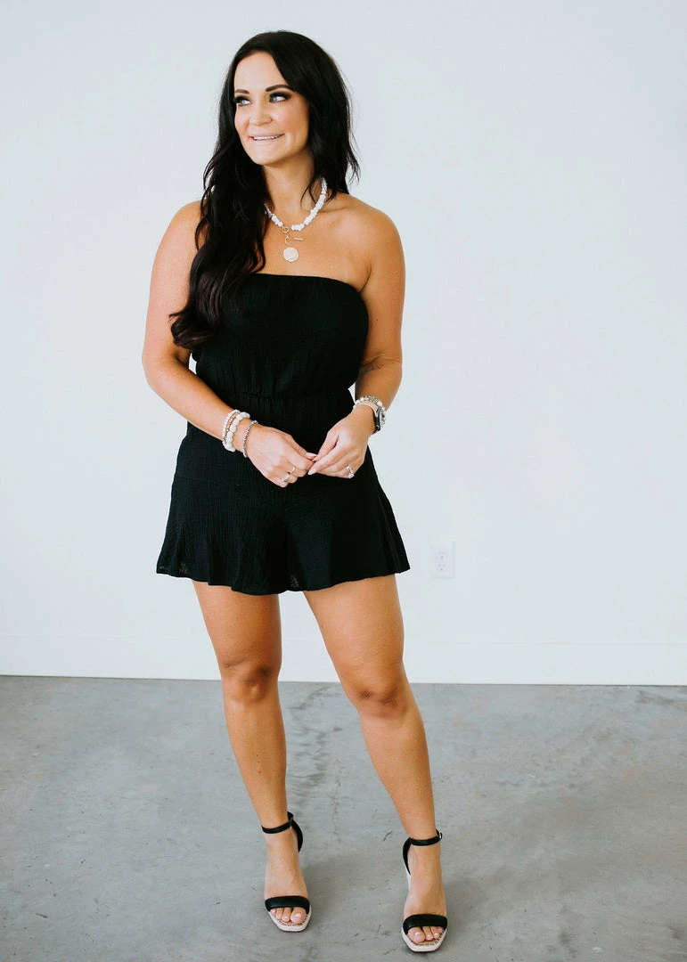 Peach Love Simplicity Is Key Romper Dresses 5 Peach Love Simplicity Is Key Romper Dresses