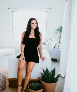 Peach Love Simplicity Is Key Romper Dresses 13 Peach Love Simplicity Is Key Romper Dresses