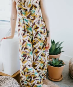 Apple B Paradise Found Strapless Jumpsuit