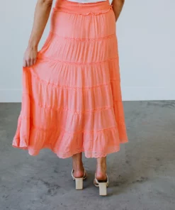 In Loom Chauncy Tiered Maxi Skirt