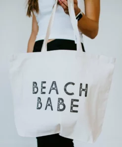 Love You A Latte Shop Beach Babe Tote Bag