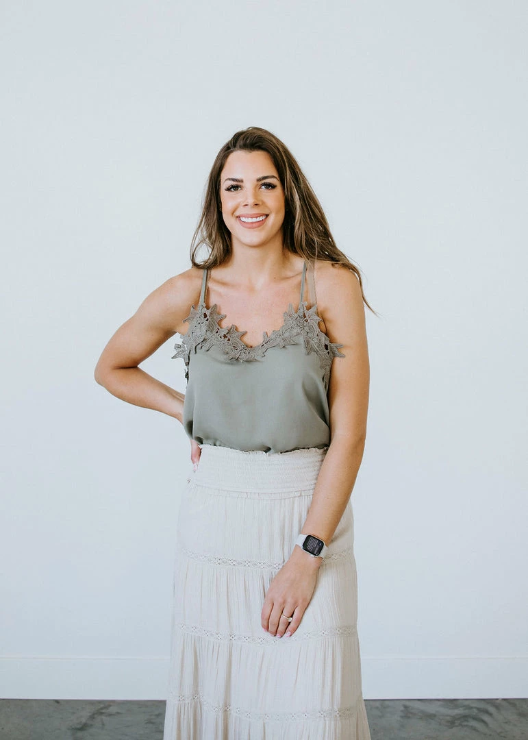 Bibi Delicate Balance Lace Cami Tank Tops 4 Bibi Delicate Balance Lace Cami Tank Tops