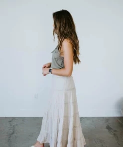 In Loom Chauncy Tiered Maxi Skirt