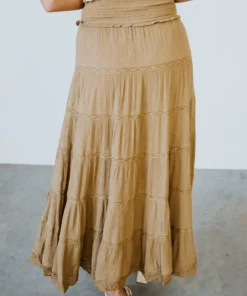 In Loom Chauncy Tiered Maxi Skirt