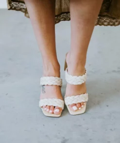 Soda Shoes Gailia Braided Heel Laurie's Friday Try On