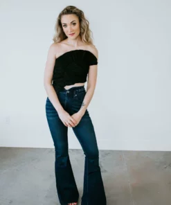Bottoms Kacee KanCan Flare Jean
