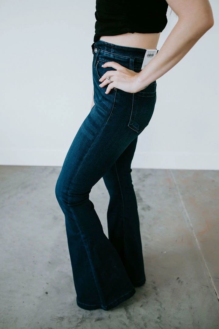 Bottoms Kacee KanCan Flare Jean 6 Bottoms Kacee KanCan Flare Jean