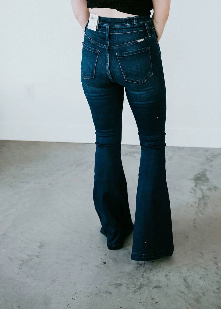 Bottoms Kacee KanCan Flare Jean 7 Bottoms Kacee KanCan Flare Jean