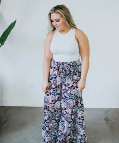 Ces Femme Bottoms Get A Bloom Wide Leg Pant