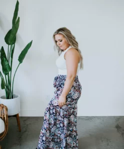 Ces Femme Bottoms Get A Bloom Wide Leg Pant