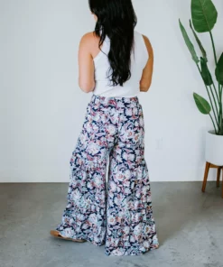 Ces Femme Bottoms Get A Bloom Wide Leg Pant