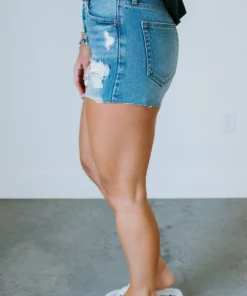CELLO Brittany Distressed Shorts Bottoms