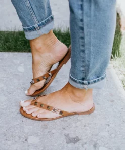 Maker's Shoes Shine Time Studded Sandal