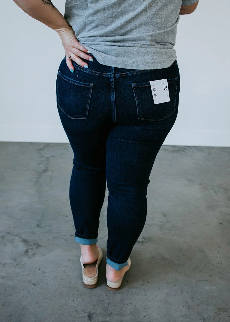 VERVET By Flying Monkey Curvy Hattie Skinny Jeans 5 VERVET By Flying Monkey Curvy Hattie Skinny Jeans