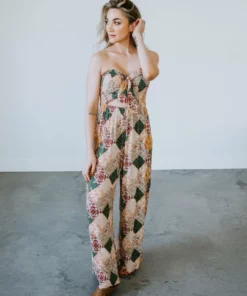 Lush Living For This Strapless Jumpsuit Dresses