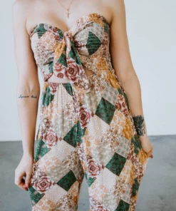 Lush Living For This Strapless Jumpsuit Dresses