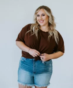 VERVET By Flying Monkey Brea Frayed Hem Shorts 12 VERVET By Flying Monkey Brea Frayed Hem Shorts