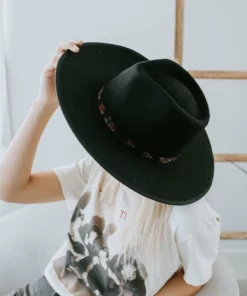 Olive & Pique Outerwear Emery Wool Rancher Hat