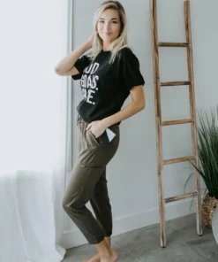 Mono B Kaleigh Active Utility Jogger Curvy