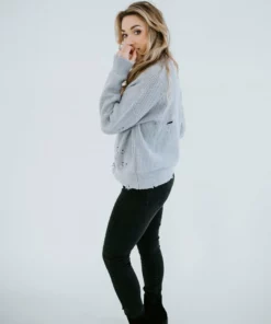 Lauriebelles Lily & Lottie Ettie Distressed Sweater By Chelsea DeBoer 97 Lauriebelles Lily & Lottie Ettie Distressed Sweater By Chelsea DeBoer