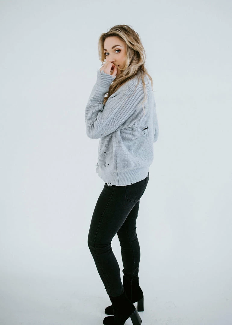 Lauriebelles Lily & Lottie Ettie Distressed Sweater By Chelsea DeBoer 47 Lauriebelles Lily & Lottie Ettie Distressed Sweater By Chelsea DeBoer