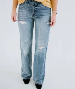 KanCan Bottoms Gavin High Rise Wide Leg Jean