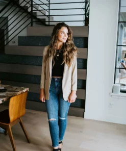 Trend Notes She Means Business Blazer